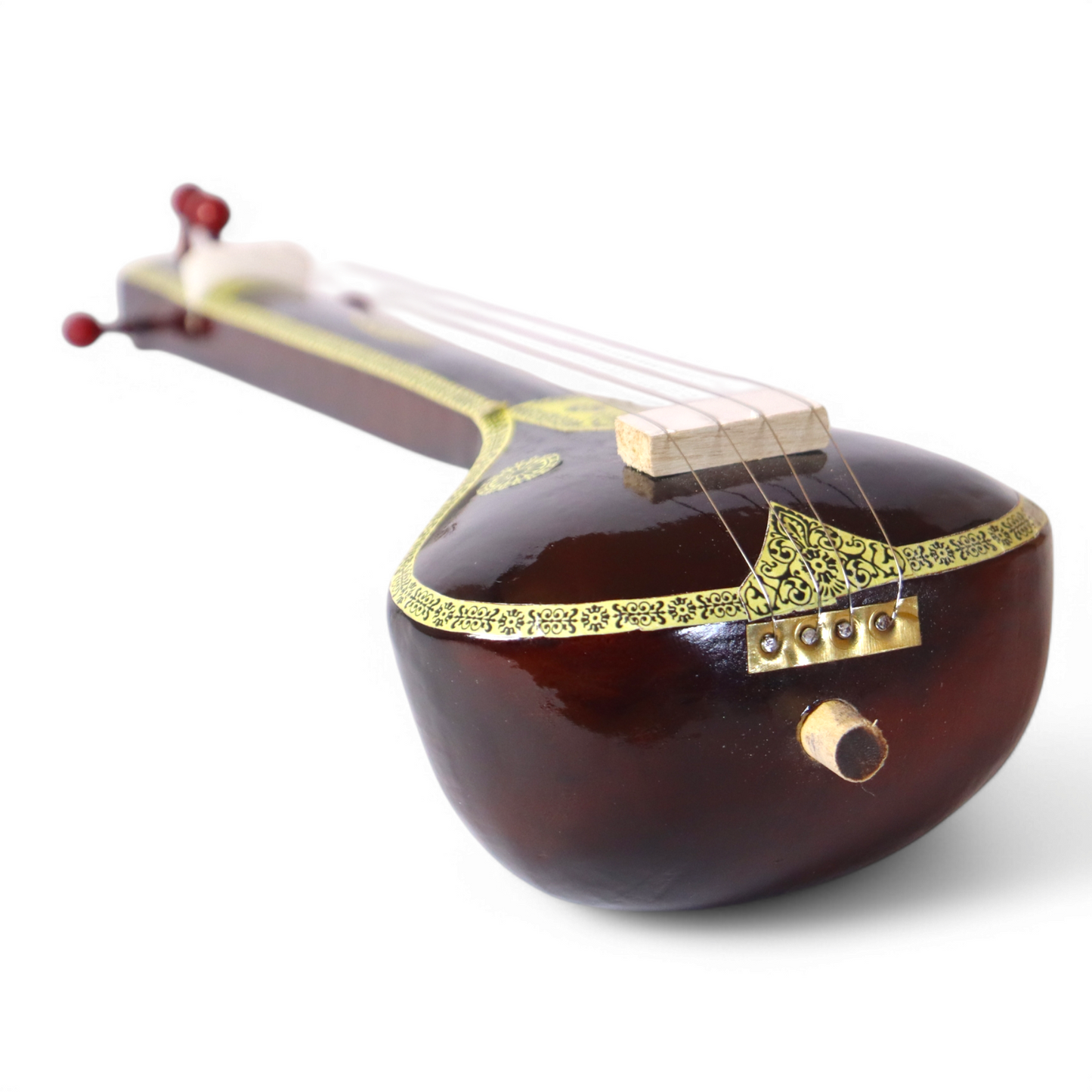 Taj Ahmad Handcrafted Miniature Tanpura – A Symbol of Indian Classical Music