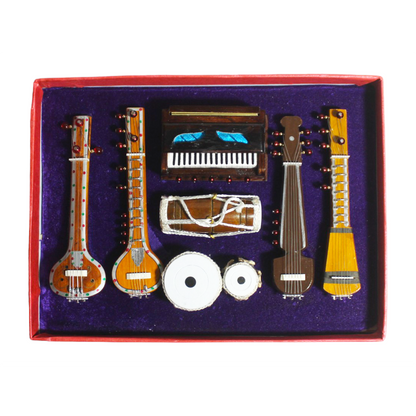 Miniature Musical Box Customizable (7 Instruments)