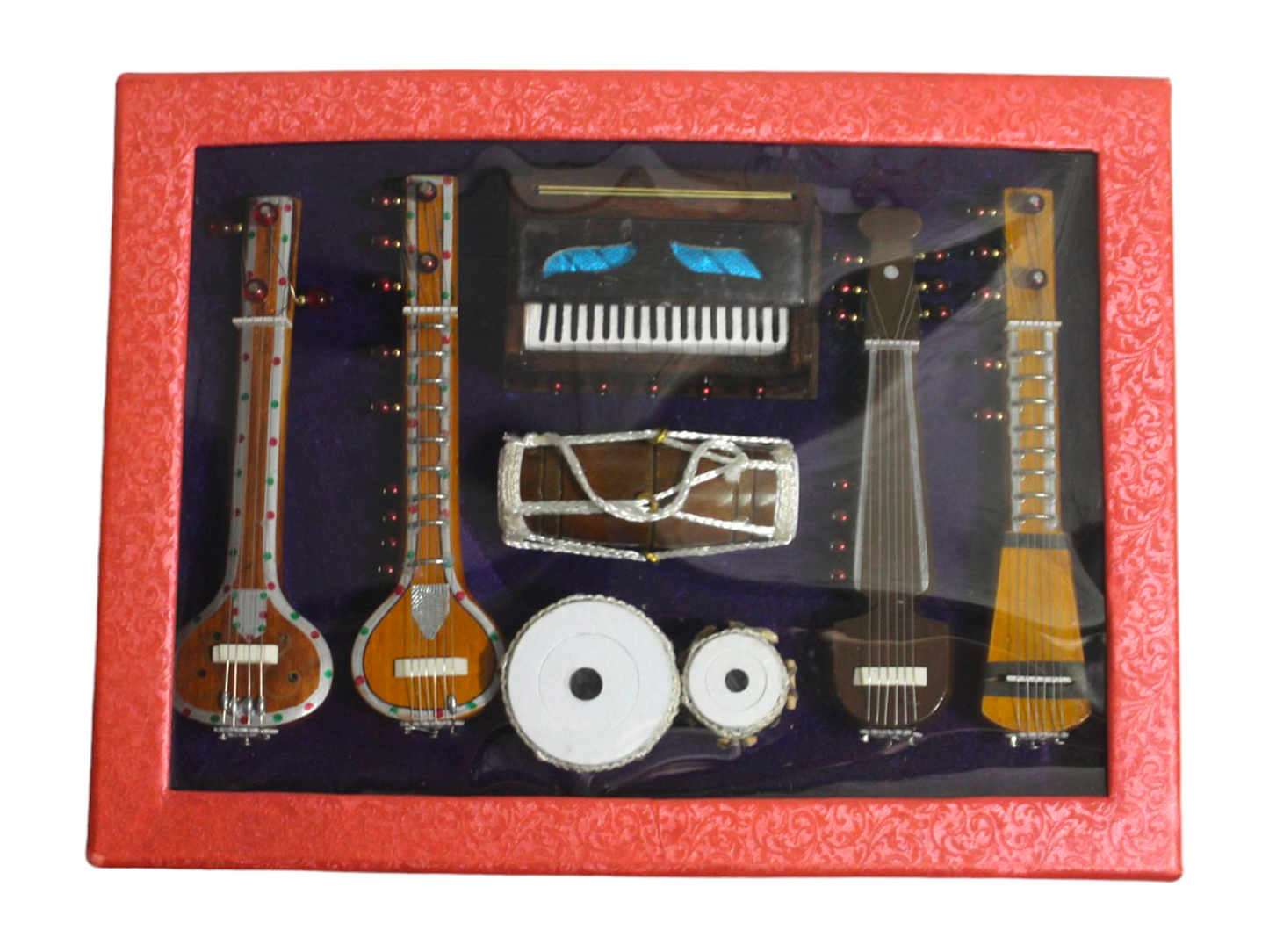 Miniature Musical Box Customizable (7 Instruments)