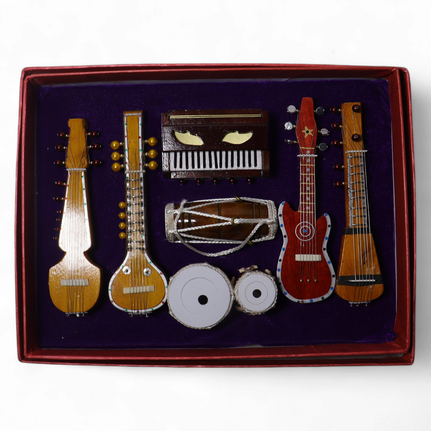 Miniature Musical Box Customizable (7 Instruments)