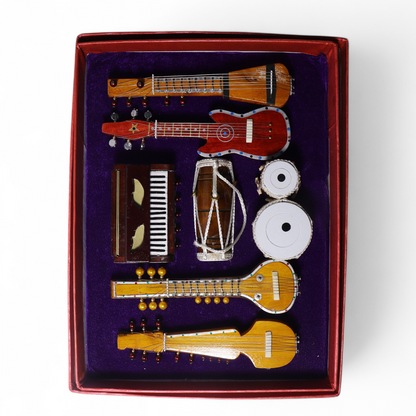 Miniature Musical Box Customizable (7 Instruments)