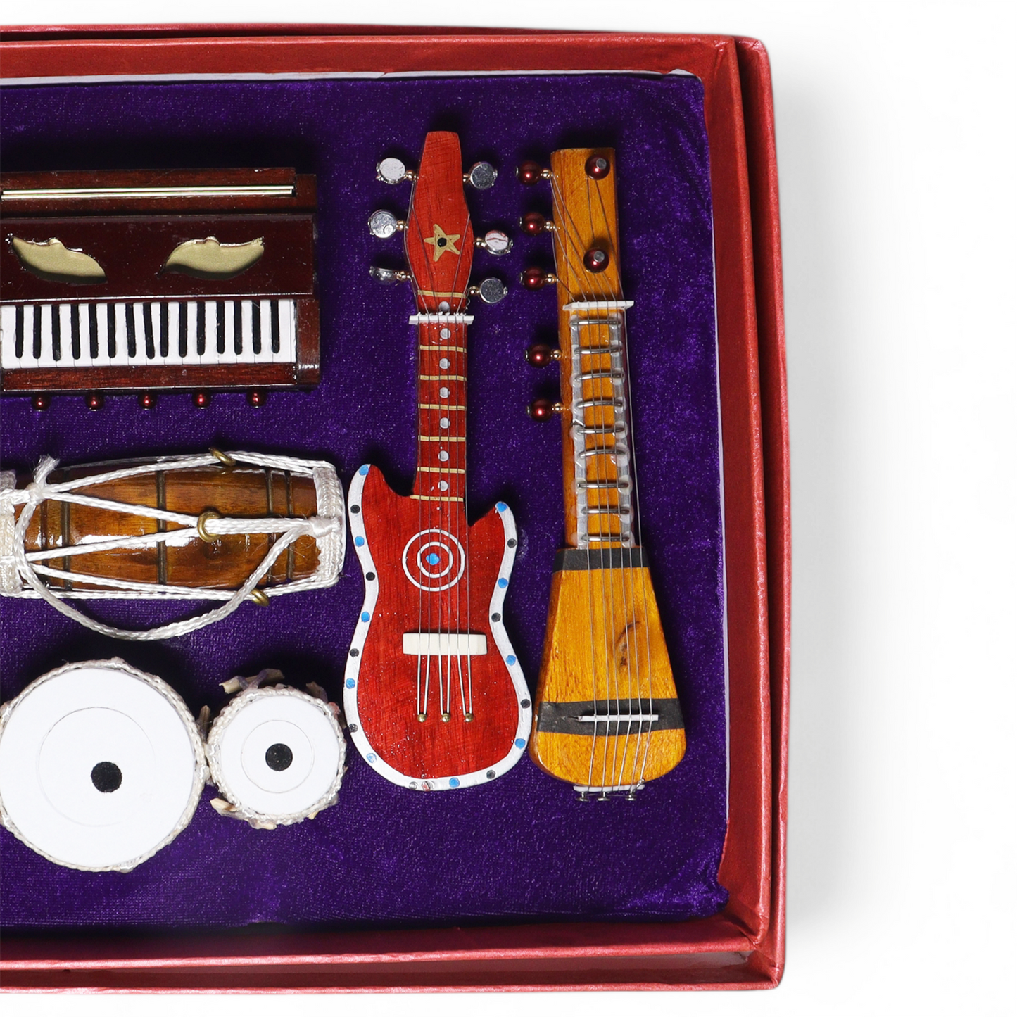 Miniature Musical Box Customizable (7 Instruments)