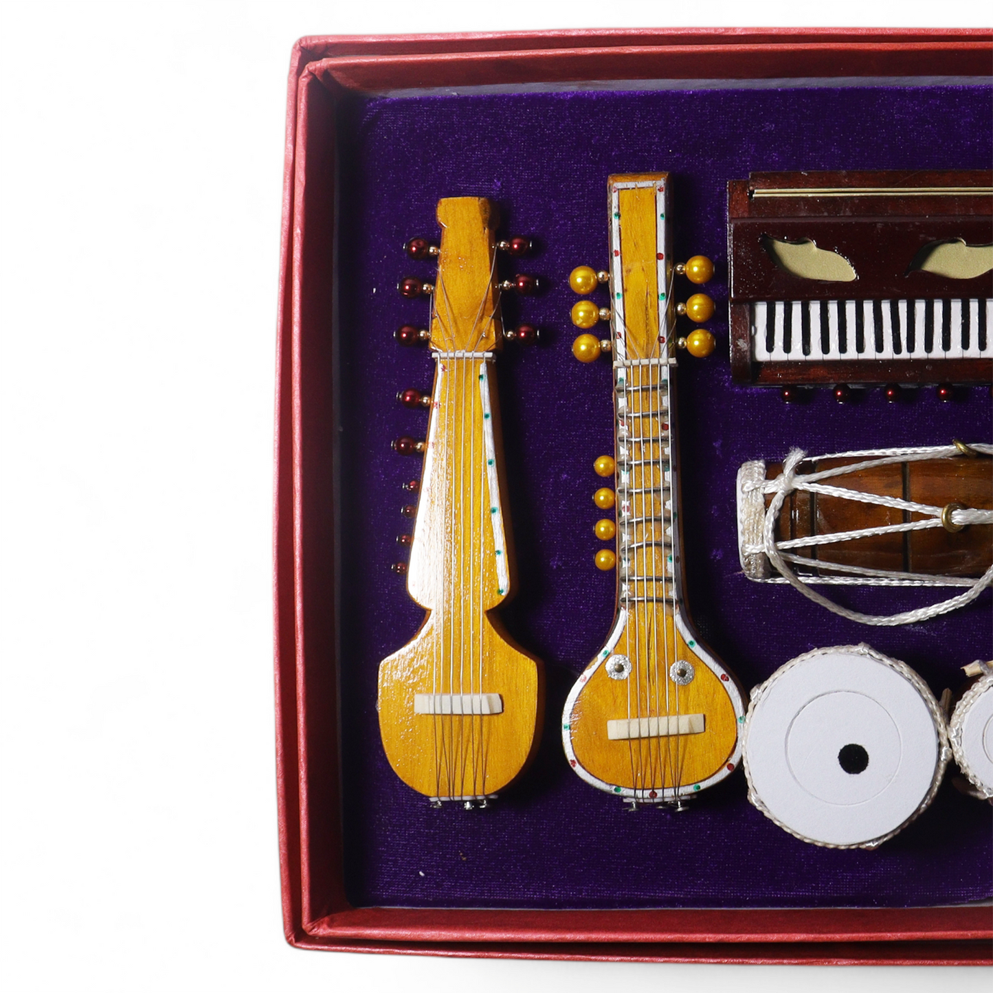 Miniature Musical Box Customizable (7 Instruments)